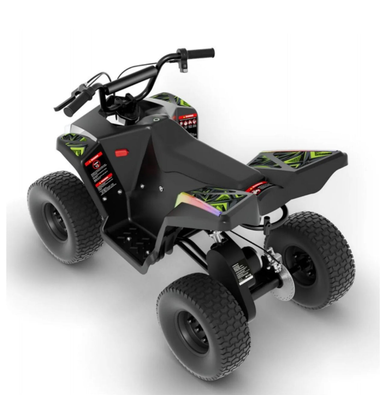 36V ATV (HIGH&LOW SPEED (18MPH), LITHIUM BATTERY, AIR RUBBER TIERS, BRUSHLEASS, PUSH START, LEDS, DISK BRAKE)